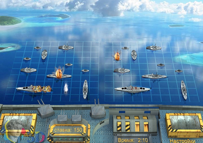 компьютерная игра в морской бой